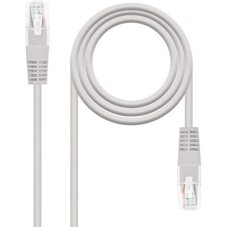 Nanocable Cable de Red RJ45 CAT.6 UTP AWG24 7m Gris